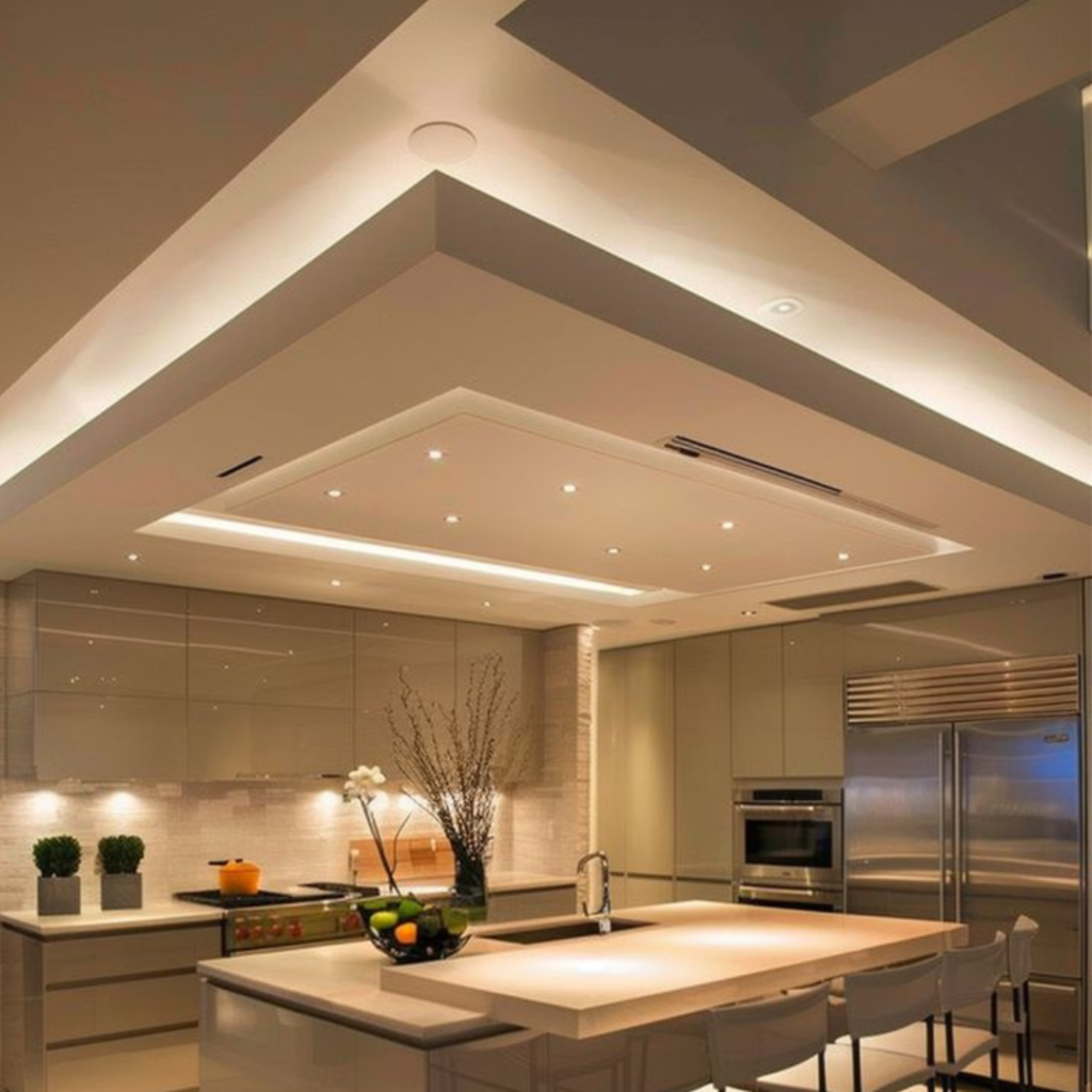 Floating Ceiling of a dining area
