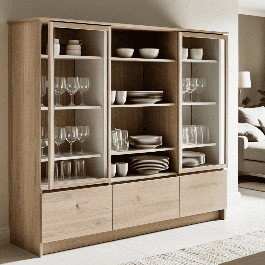 Crockery Unit with crockery set