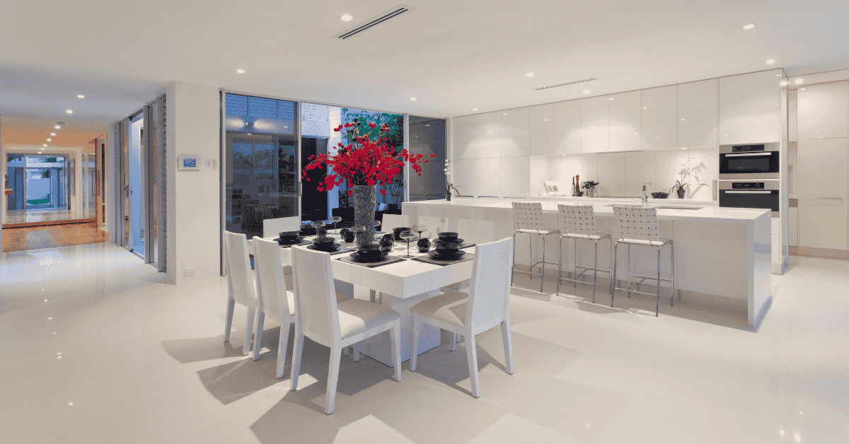 Dining table with dining chair kitchen and kitcen cabinet