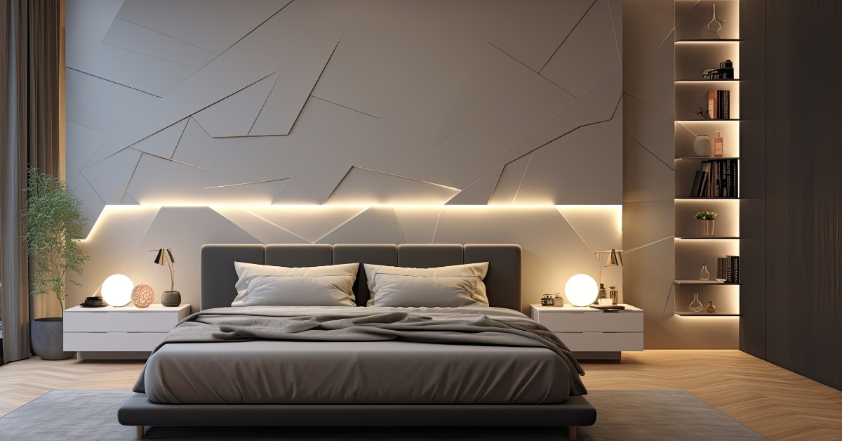 3 BHK Modular Bedroom in Kolkata for luxury bedroom with customized storage